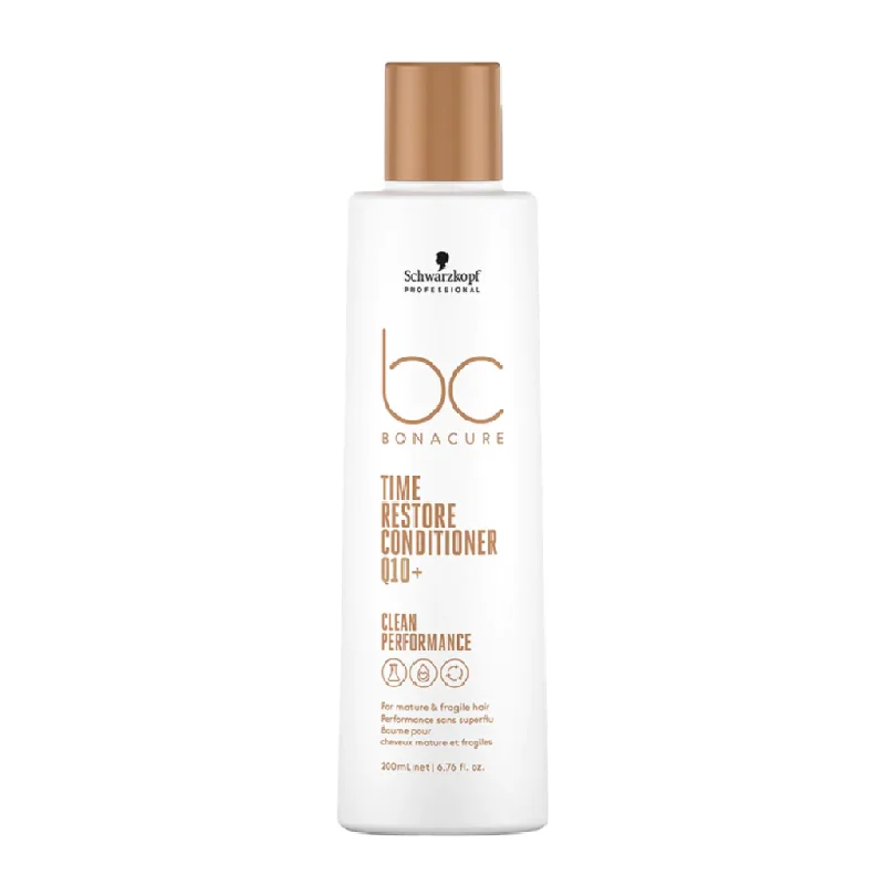 nourishing conditioner for thick, dry hair-Schwarzkopf BC Time Restore Conditioner 250ml