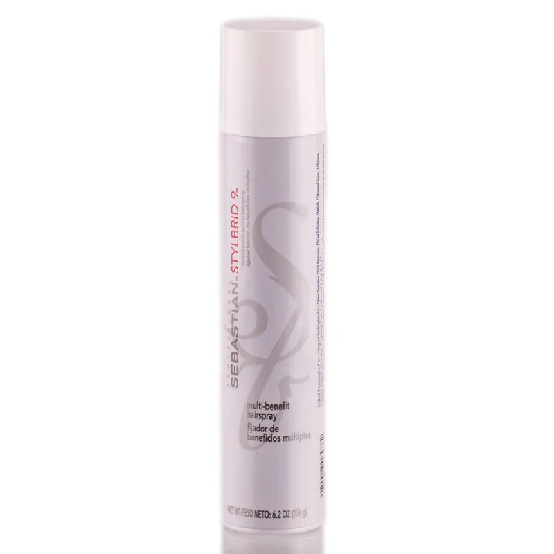 hair mask for softening and hydration-Sebastian Stylbrid 9 Multi Benefit Hairspray 6.22 oz