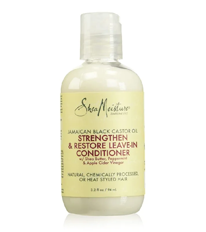 deep conditioner for damaged, frizzy hair-SheaMoisture Jamaican Black Castor Oil Reparative Leave-in Conditioner