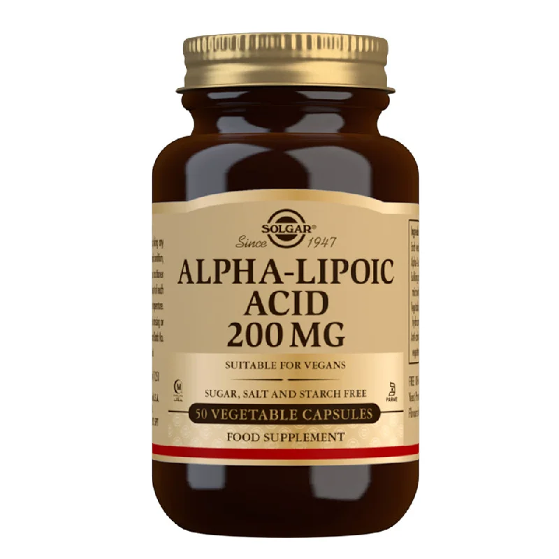 Solgar Alpha Lipoic Acid 200mg