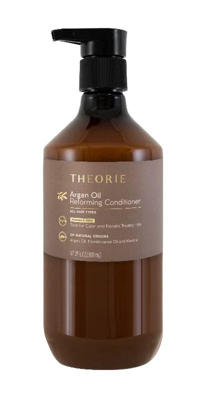 protein treatment for curly hair damage-Theorie Argan Oil Ultimate Reform Conditioner -  800ml