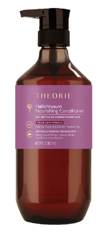 deep repair oil for dry, brittle hair-Theorie Helichrysum Nourishing Conditioner - 800ml