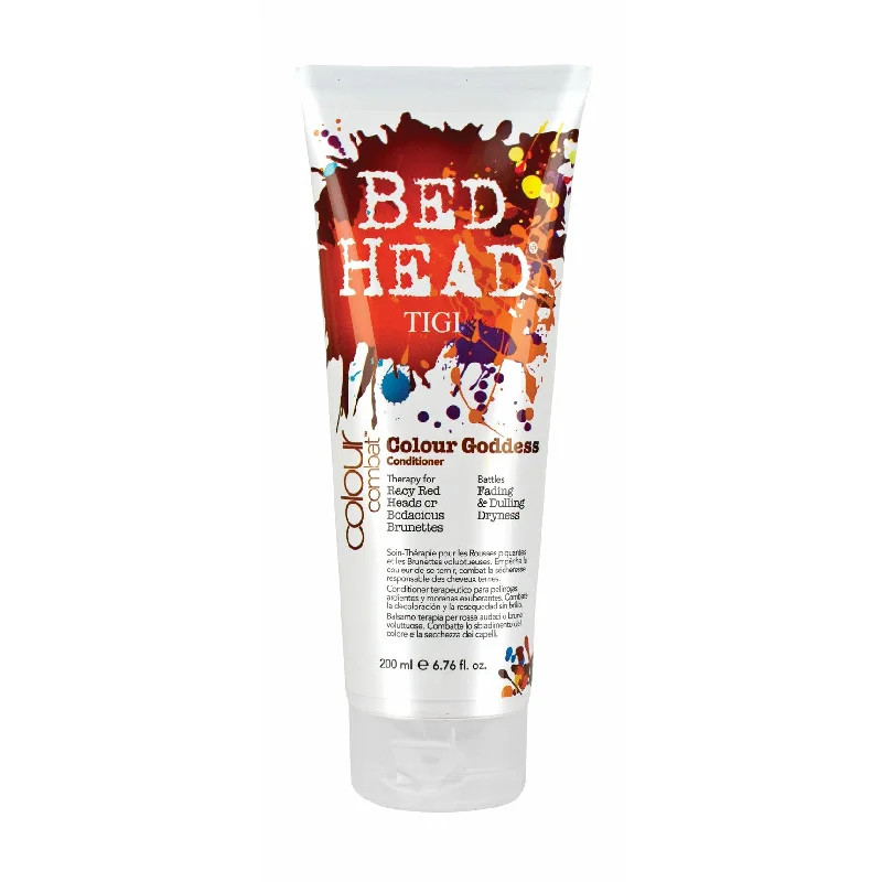 best treatments for curly hair repair-Tigi Bed Head Colour Goddess Conditioner 6.76 oz