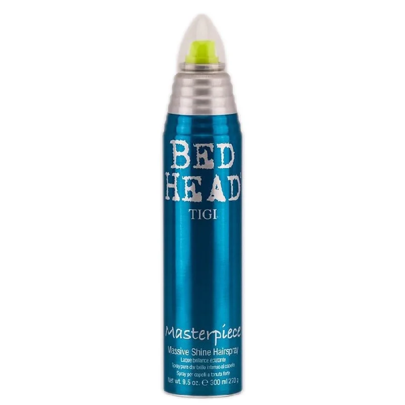 protein treatment for frizzy curly hair-Tigi Bed Head Masterpiece Massive Shine Hairspray