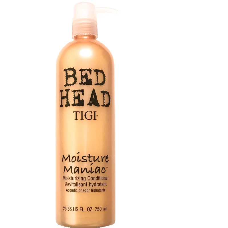 protein mask for healthy, strong hair-Tigi Bed Head Moisture Maniac Conditioner 25.36