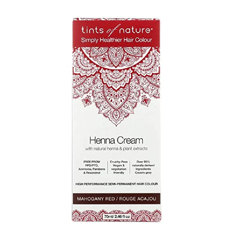 Tints of Nature Henna Cream - Mahogany Red