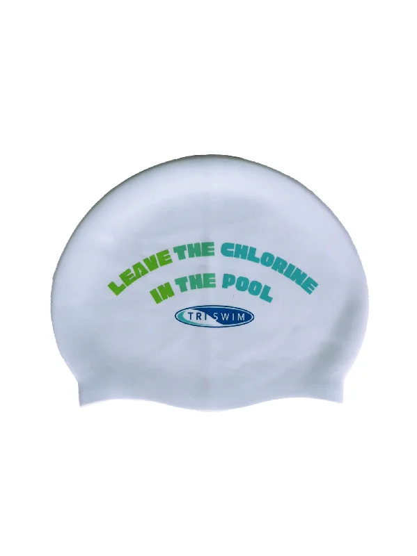 TRISWIM Swim Cap - Bye Chlorine