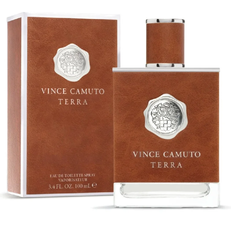 Vince Camuto Terra Eau De Toilette Spray for Men, 3.4 Oz