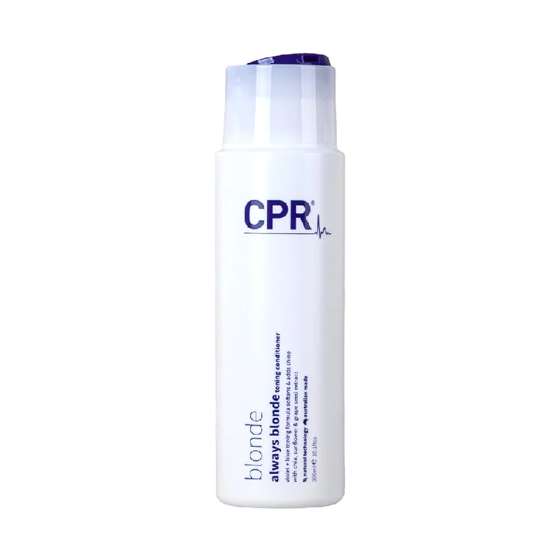 hair care for coarse, thick curly hair-Vitafive CPR BLONDE Always Blonde Conditioner 300ml