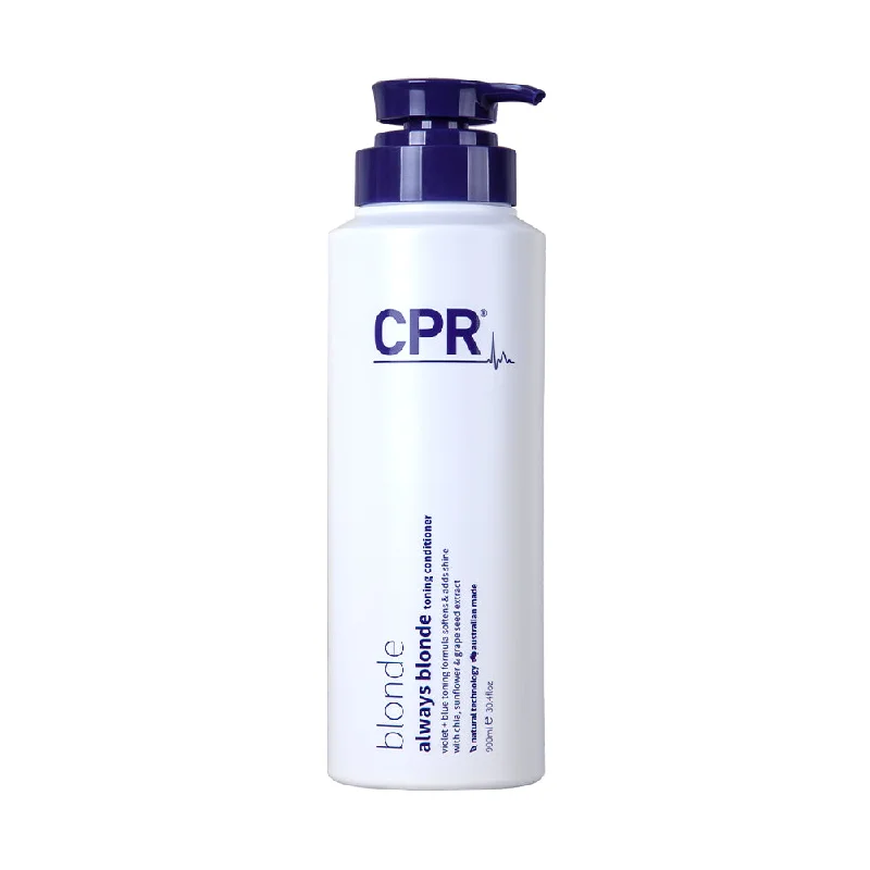 clarifying shampoo for dry hair and scalp-Vitafive CPR BLONDE Always Blonde Conditioner 900ml