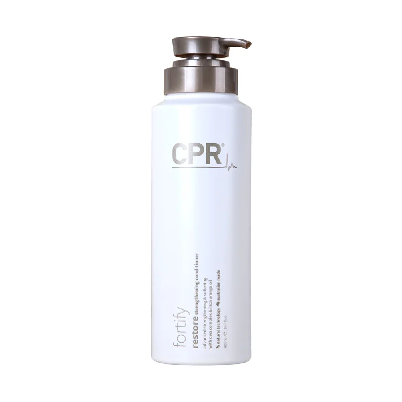 moisturizing shampoo for wavy hair-Vitafive CPR FORTIFY Restore Conditioner 900mL