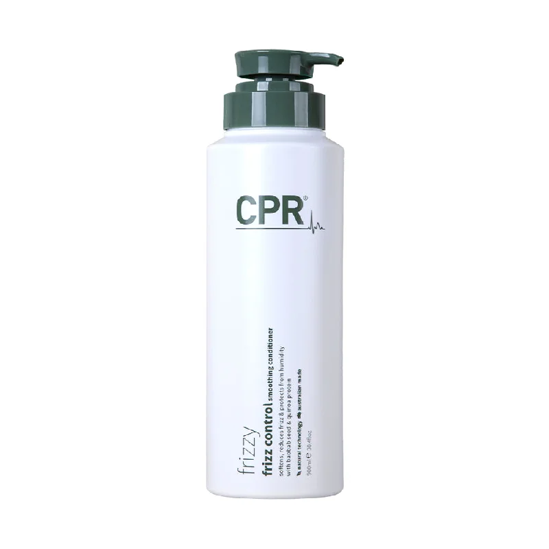 sulfate-free shampoo for curly, damaged hair-Vitafive CPR FRIZZY Frizz Control Conditioner 900ml