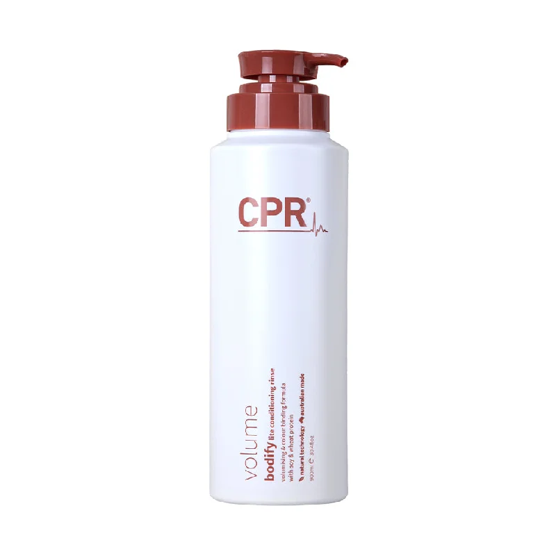 nourishing mask for dry, brittle hair-Vitafive CPR VOLUME: Volumising Conditioner 900ml