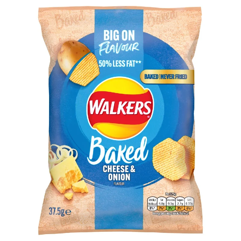 Walkers Baked Cheese & Onion  37.5G