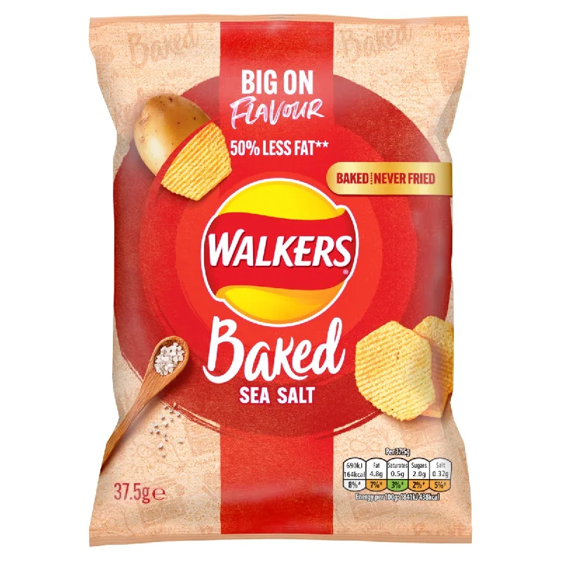 Walkers Baked Ready Salted  37.5g