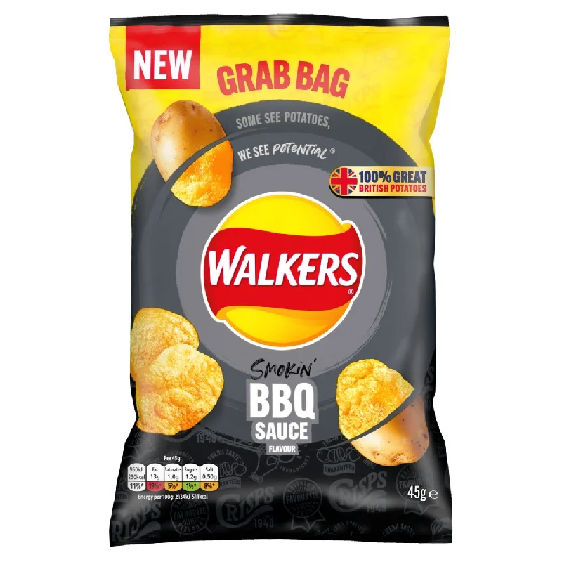 Walkers Bbq 45G