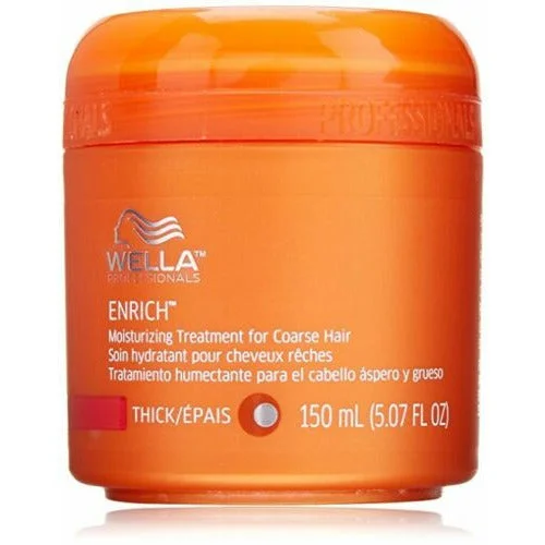 nourishing serum for long hair growth-Wella Enrich Moisturizing Treatment for Coarse Hair 5.07 oz