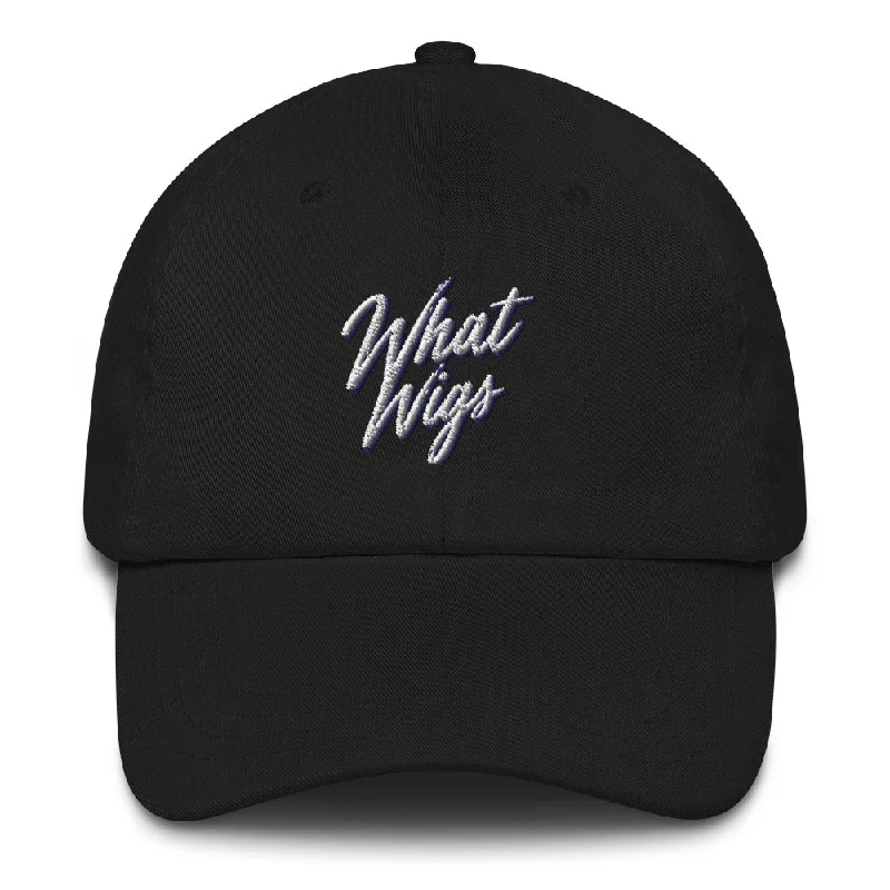 voluminous curly wigs for trendy, bold looks -WhatWigs Dad hat